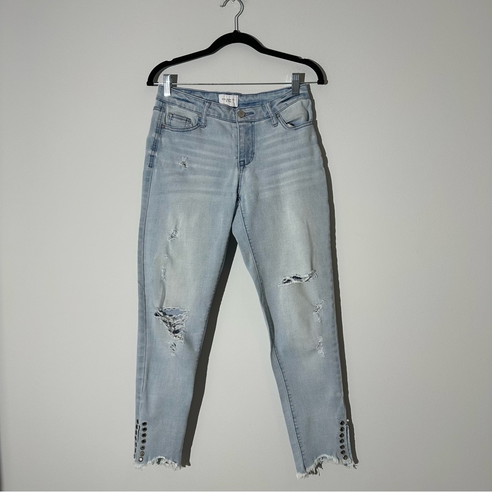 Celebrity pink midrise ankle skinny size 5
